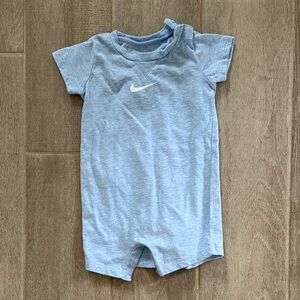 Nike Light Blue Infant Romper